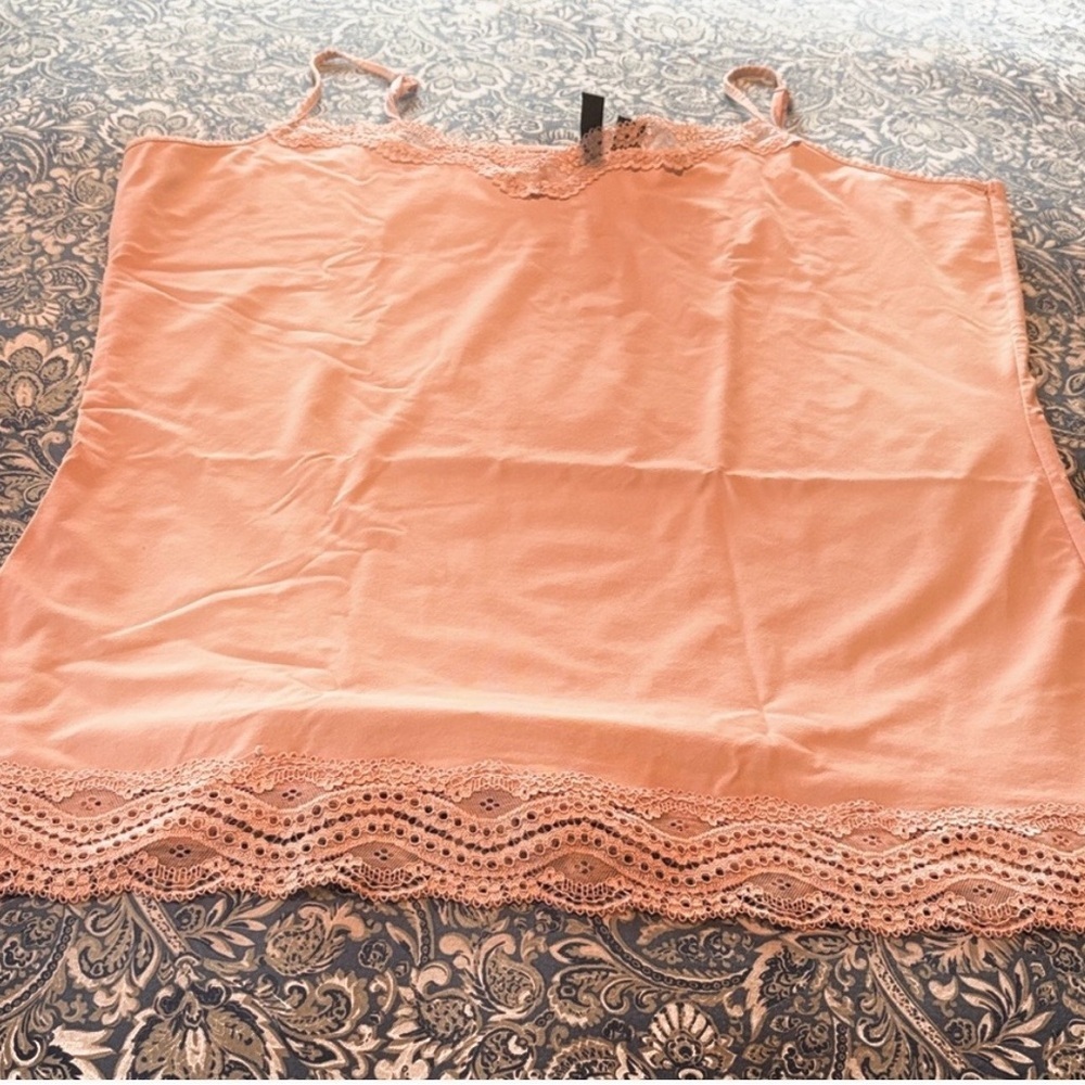 Relativity Coral Lace Camisole XL - Picture 3 of 6